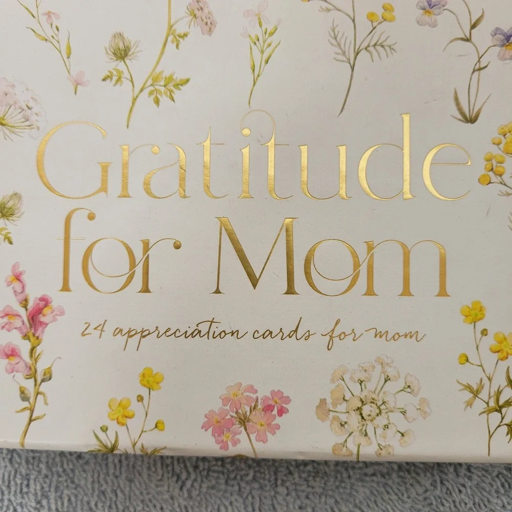 Eccolo 24 Appreciation Cards to Inspire and Uplift Mom Floral Gift Set 2022